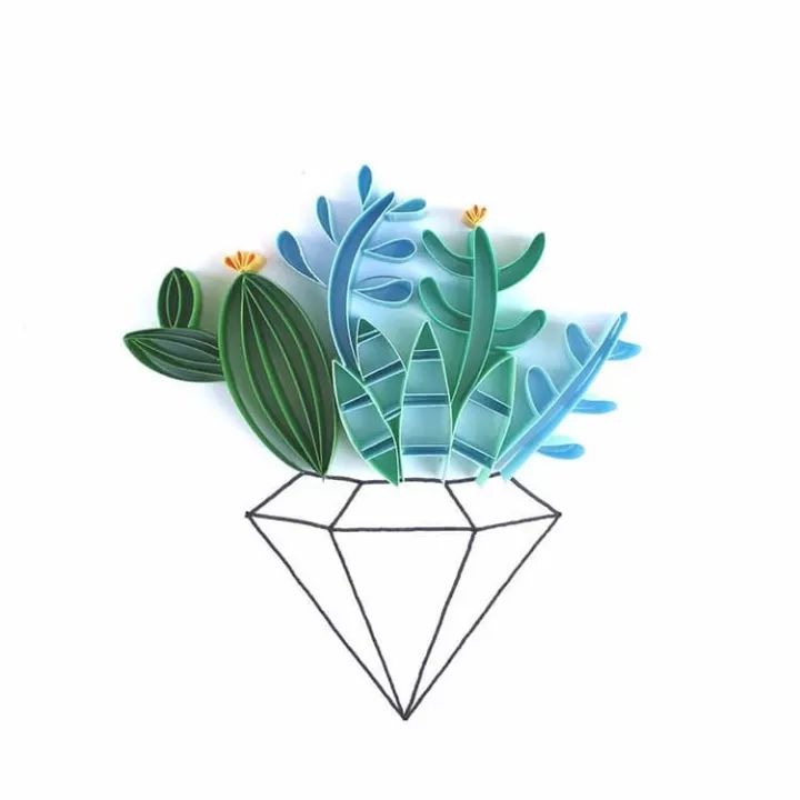 當衍紙遇上插畫：衍紙藝術(shù)與插畫的融合