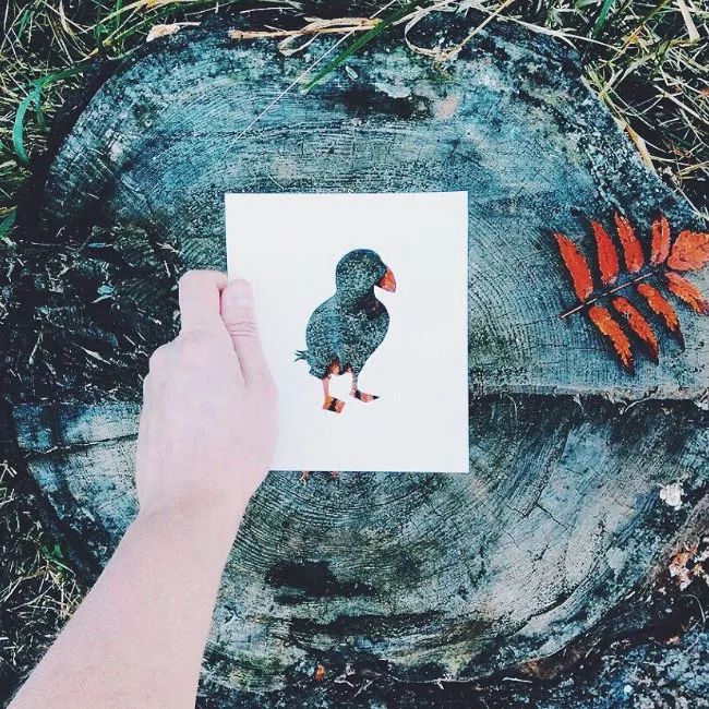換個角度看世界：把剪紙帶進大自然