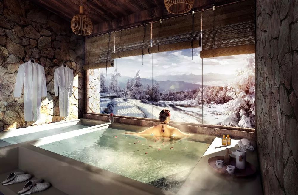 過云山居·長丘田，躺在浴缸里摘朵云