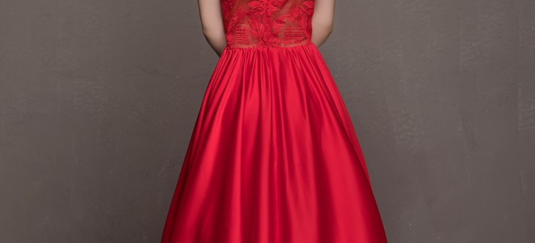 喜結(jié)良緣中式禮服，唯美性感珠花晚禮服