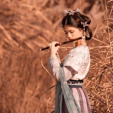 文藝小清新女生頭像，唯美古風真人頭像