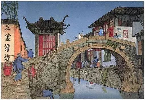 洋畫家筆下的老中國(guó)：一抹古老的中國(guó)鄉(xiāng)愁