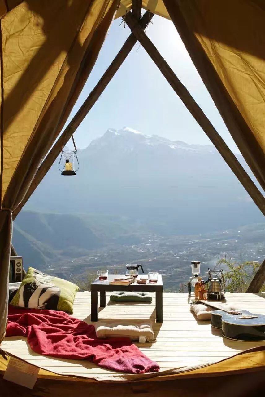 云階·格蘭平營地，踩著云一步步登上哈巴雪山