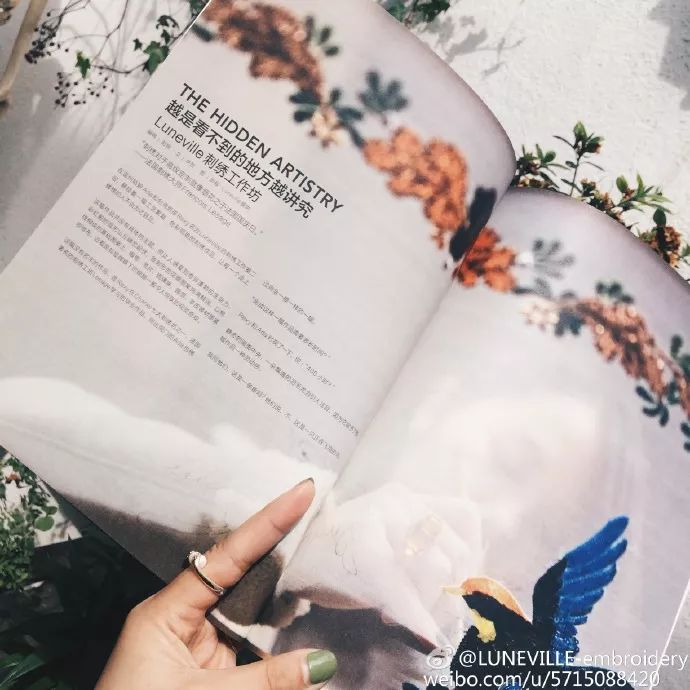 骨子里的刺繡藝術(shù)：用刺繡技藝把生活過成詩