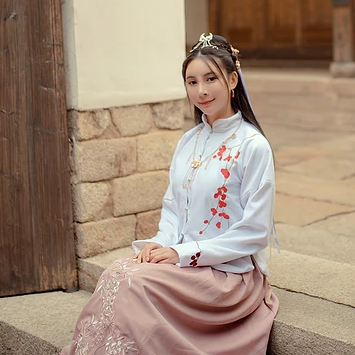 漢服清新女生頭像，唯美古風(fēng)真人頭像