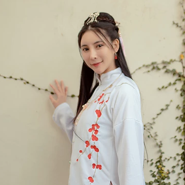 漢服清新女生頭像，唯美古風(fēng)真人頭像