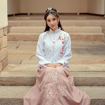 漢服清新女生頭像，唯美古風(fēng)真人頭像