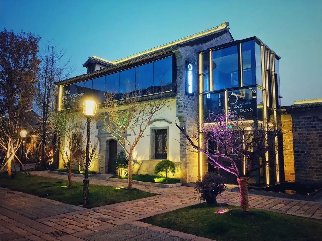 隱南·門東，有著金陵六朝古都的味道