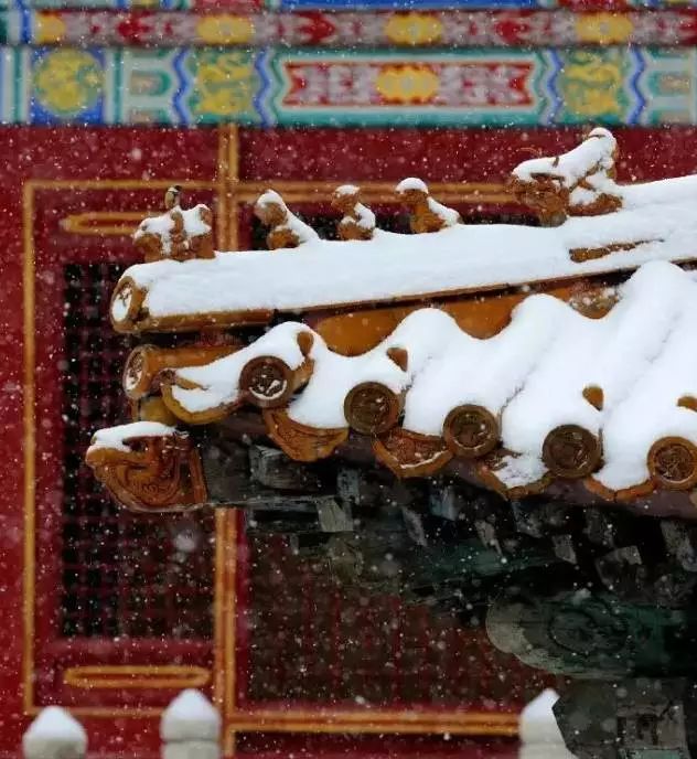 最美中國古建筑：紫禁城下雪了！