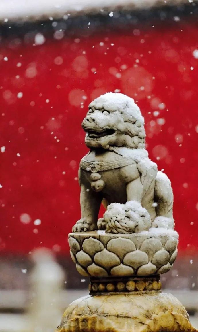 最美中國古建筑：紫禁城下雪了！