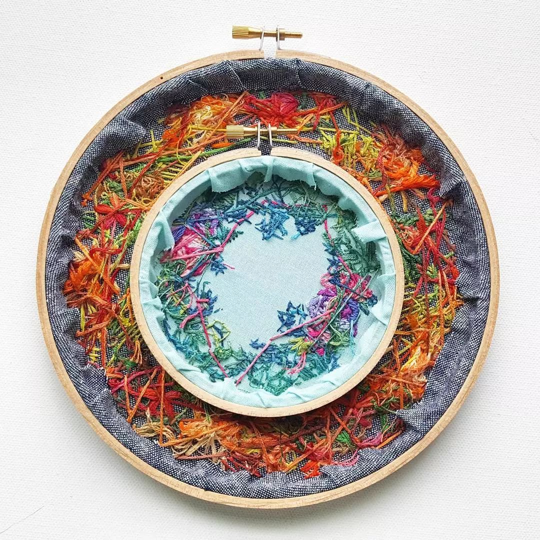 唯美手工刺繡藝術(shù)：用針線填滿你的生活吧!