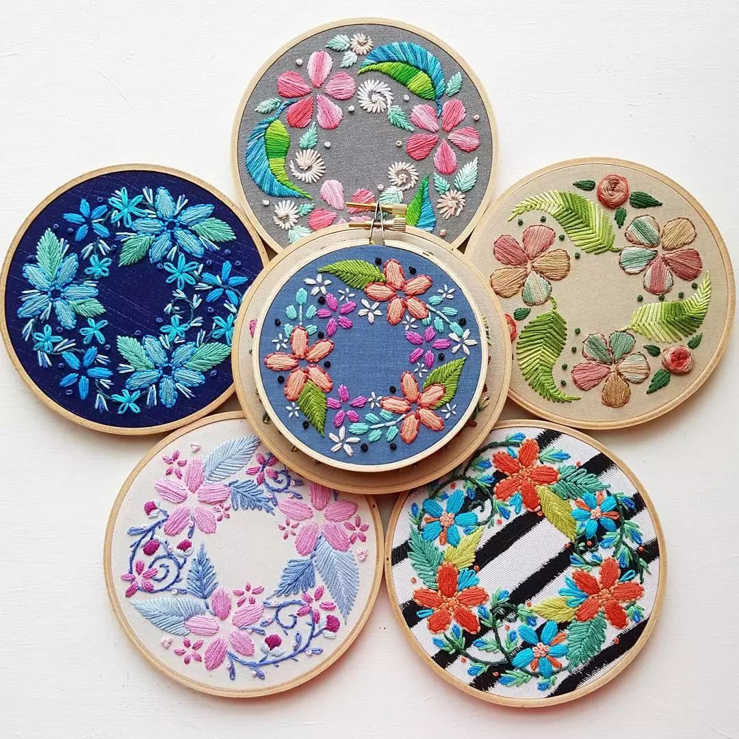 唯美手工刺繡藝術：用針線填滿你的生活吧!