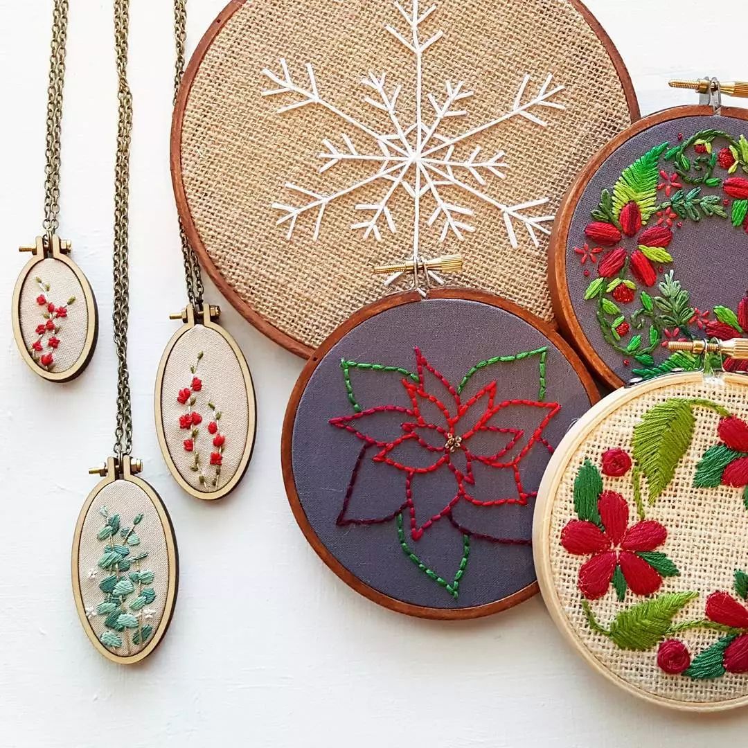 唯美手工刺繡藝術：用針線填滿你的生活吧!