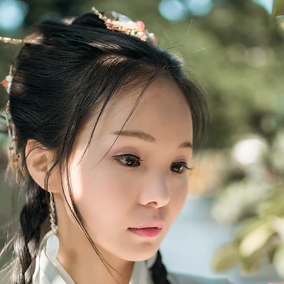 小清新女生頭像，唯美古風(fēng)真人頭像