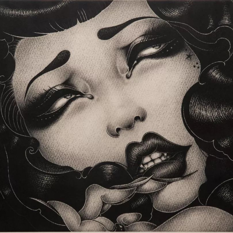 洋溢著肉欲的插畫：日本畫家筆下的東方美感！