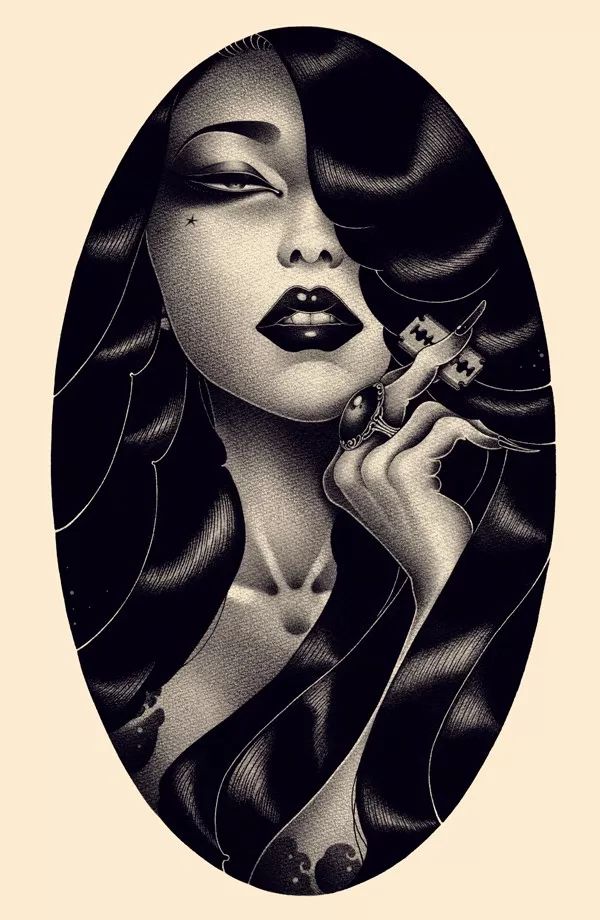 洋溢著肉欲的插畫：日本畫家筆下的東方美感！