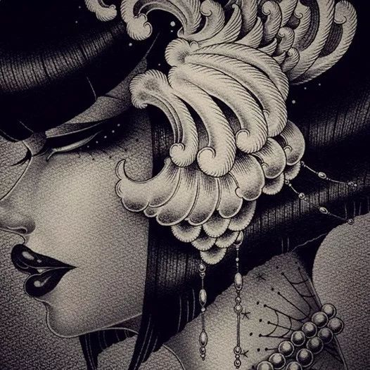 洋溢著肉欲的插畫：日本畫家筆下的東方美感！