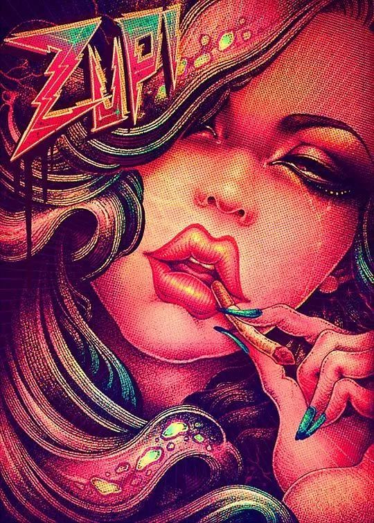 洋溢著肉欲的插畫：日本畫家筆下的東方美感！