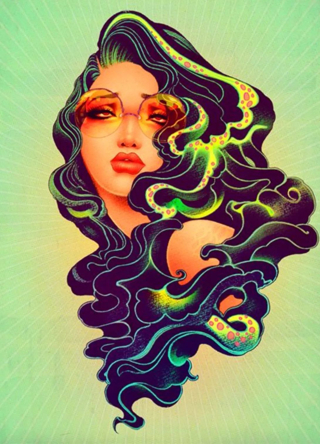 洋溢著肉欲的插畫：日本畫家筆下的東方美感！