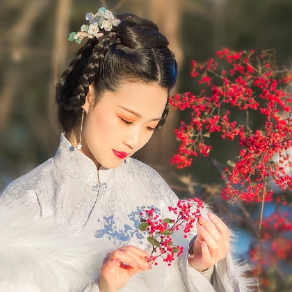 優(yōu)雅冰雪美人古風(fēng)頭像，唯美古風(fēng)真頭像