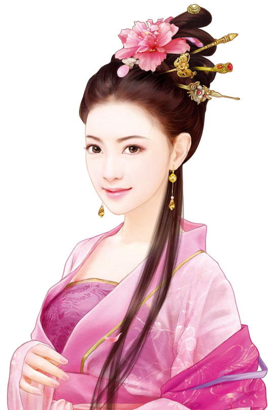 古風福連文苑人物插畫，五款唯美古風人物圖片