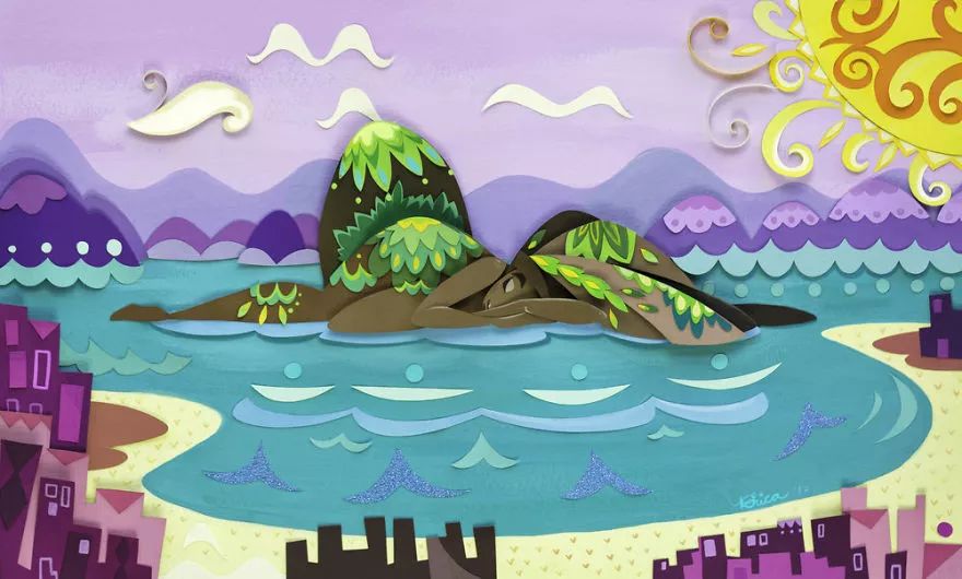 當(dāng)插畫遇上剪紙，她把紙藝玩出了別樣的美!