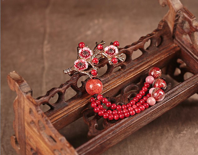 福連文苑復(fù)古胸針胸花披肩飾品