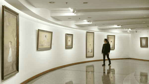 中國(guó)油畫(huà)：記錄超唯美的中式小仙女