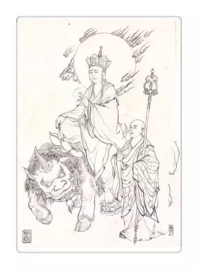 致敬經(jīng)典《西游記》，傳統(tǒng)文化手繪插畫