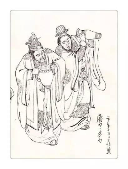 致敬經(jīng)典《西游記》，傳統(tǒng)文化手繪插畫(huà)