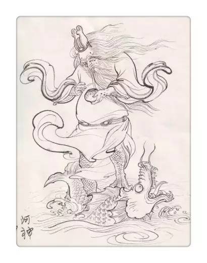 致敬經(jīng)典《西游記》，傳統(tǒng)文化手繪插畫(huà)