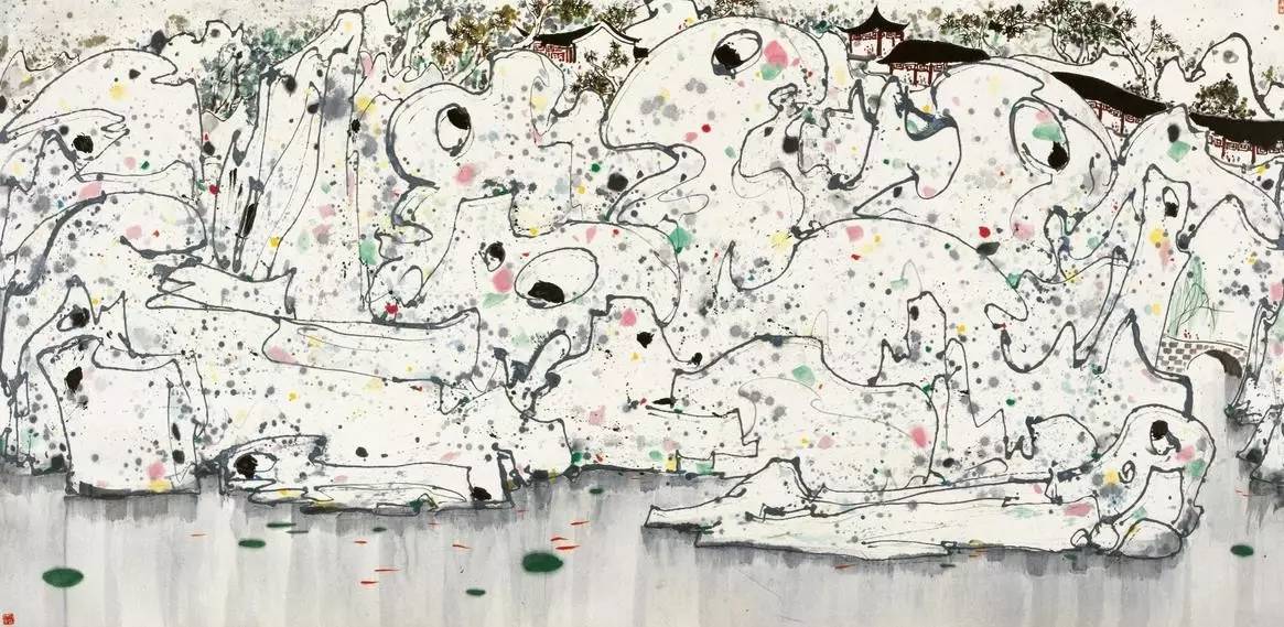 吳冠中的水墨國(guó)畫(huà)集合，中國(guó)藝術(shù)最顯眼的景觀(guān)