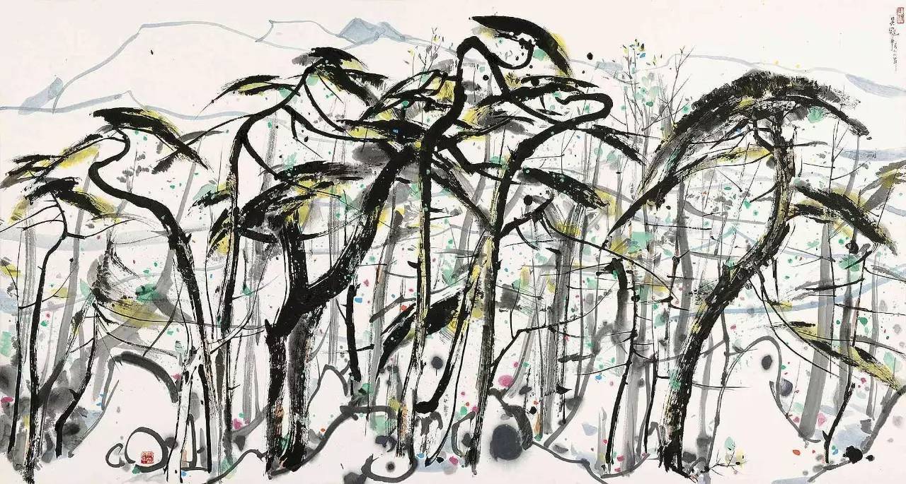 吳冠中的水墨國(guó)畫(huà)集合，中國(guó)藝術(shù)最顯眼的景觀