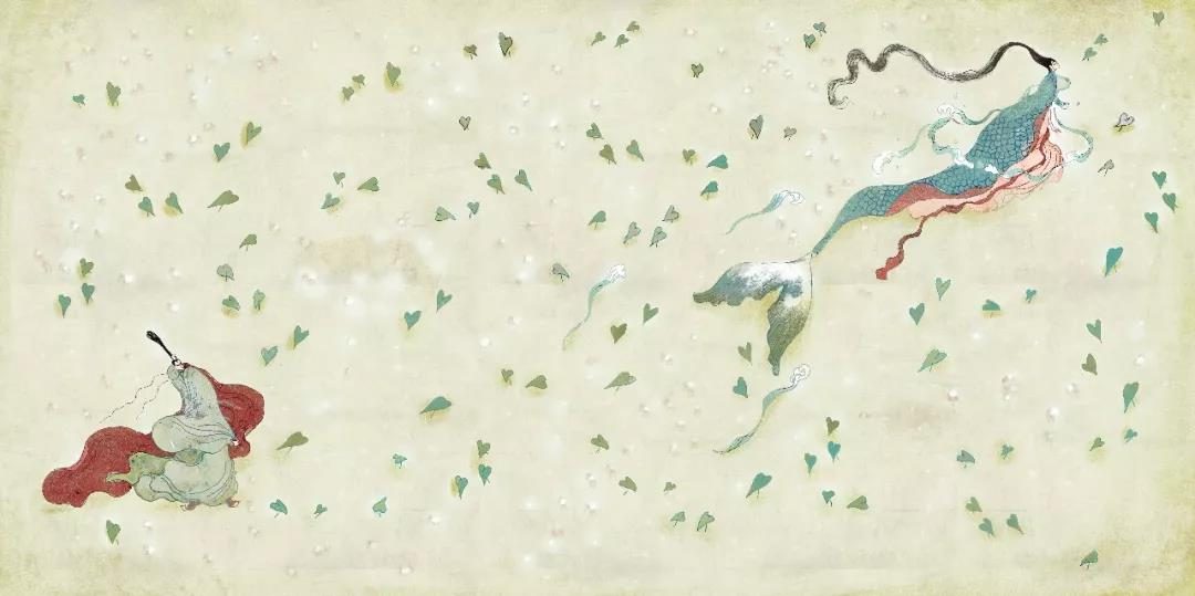 《洛神賦》繪本插畫，最美的中國式愛情！