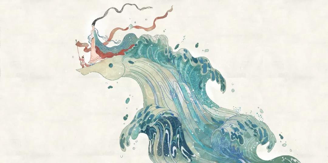 《洛神賦》繪本插畫，最美的中國式愛情！