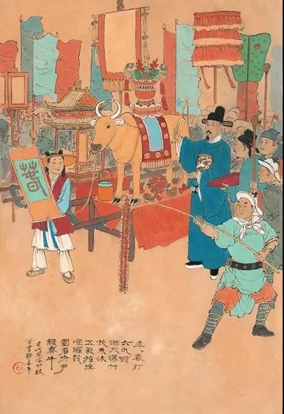 中國年畫：《古代風俗百圖》那時候年味正濃