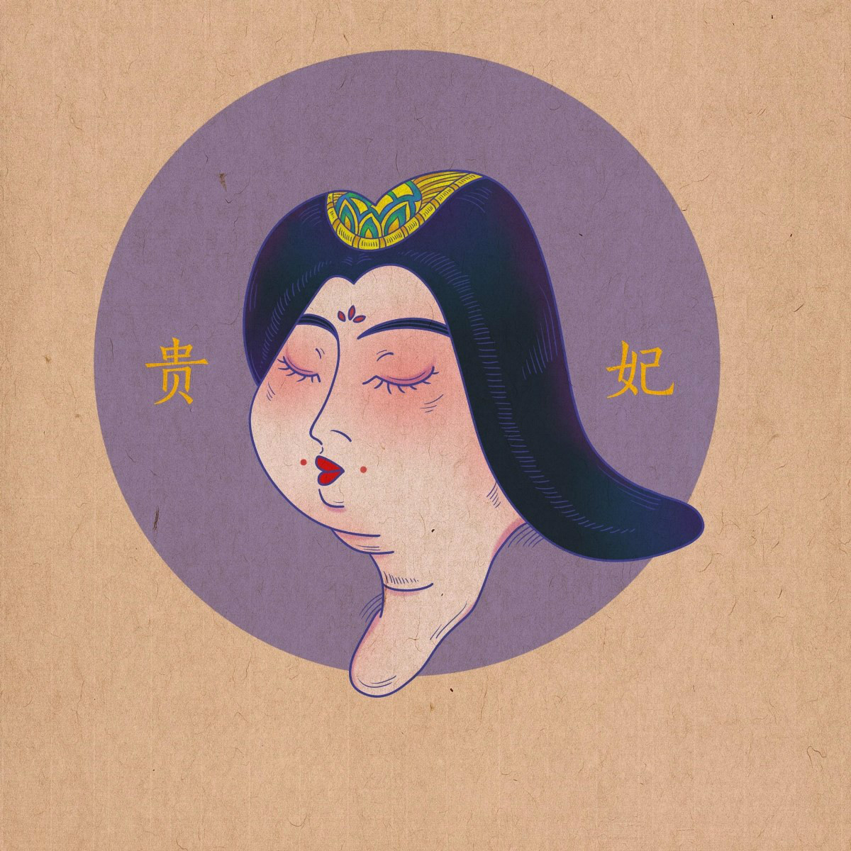 眾生相手繪插畫，風(fēng)格迥異人物頭像插畫圖片