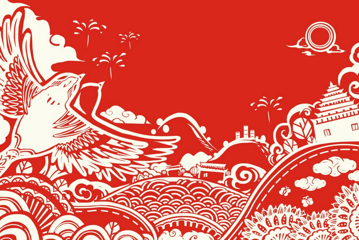 紅色禮盒瓜子包裝設計，古典特色食品包裝設計