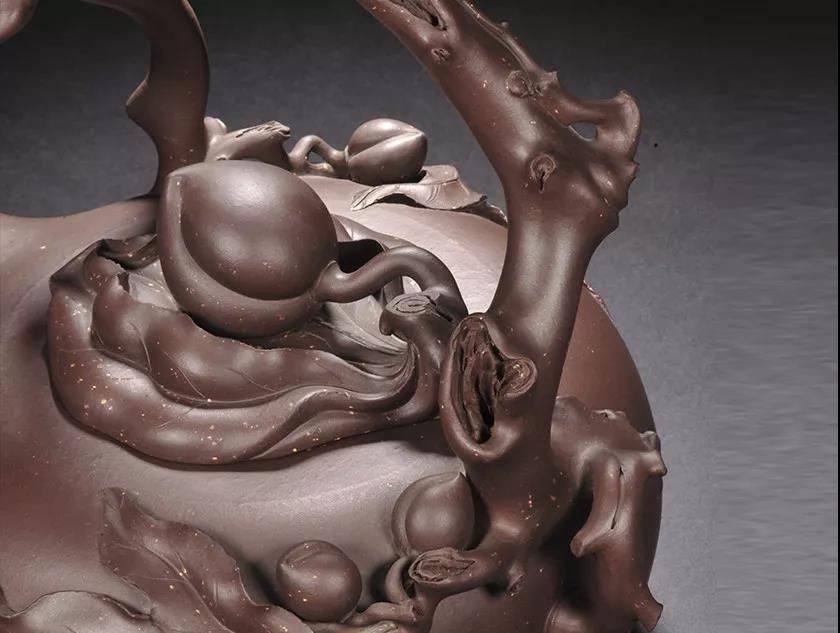 10種最美花器提梁壺，精美別致雕花紫砂壺!