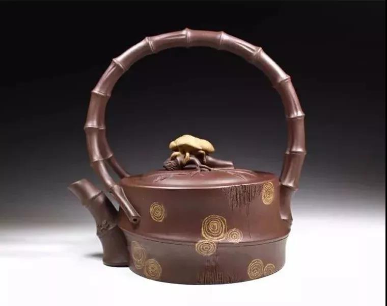10種最美花器提梁壺，精美別致雕花紫砂壺!