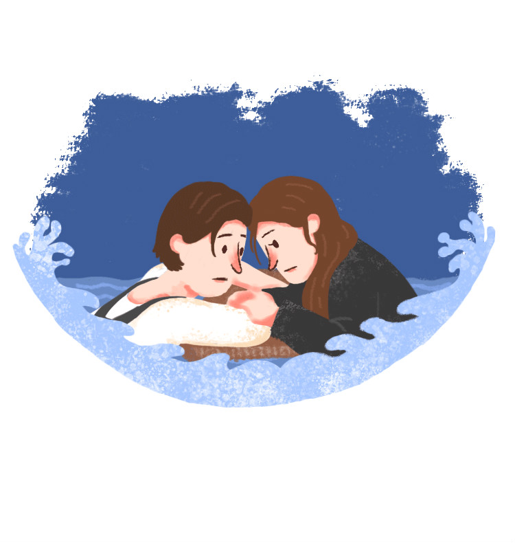 經(jīng)典的愛情電影插畫欣賞