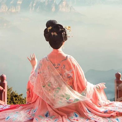 大唐盛世氣象女生頭像，唯美古風(fēng)真人頭像