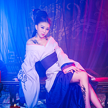 性感妖嬈女生頭像，唯美古風(fēng)真人頭像