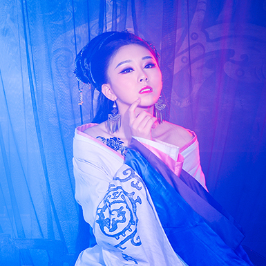 性感妖嬈女生頭像，唯美古風(fēng)真人頭像