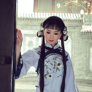 古典雅韻的女生頭像，唯美古風(fēng)真人頭像
