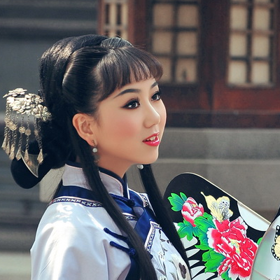 古典雅韻的女生頭像，唯美古風(fēng)真人頭像