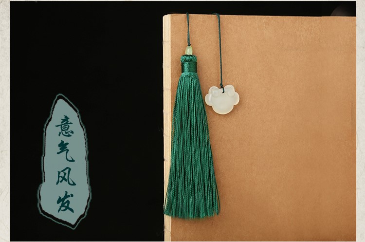 意氣風(fēng)發(fā)古風(fēng)流蘇書(shū)簽，古典創(chuàng)意小清新飾品