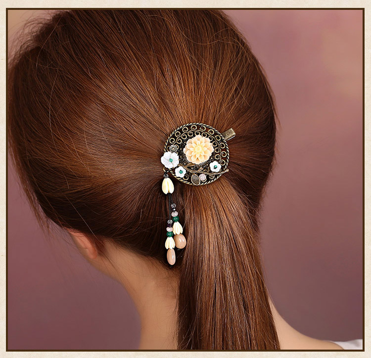 三生三世發(fā)夾，淡雅秀麗古典頭飾