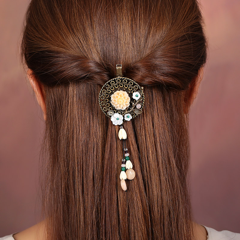 三生三世發(fā)夾，淡雅秀麗古典頭飾