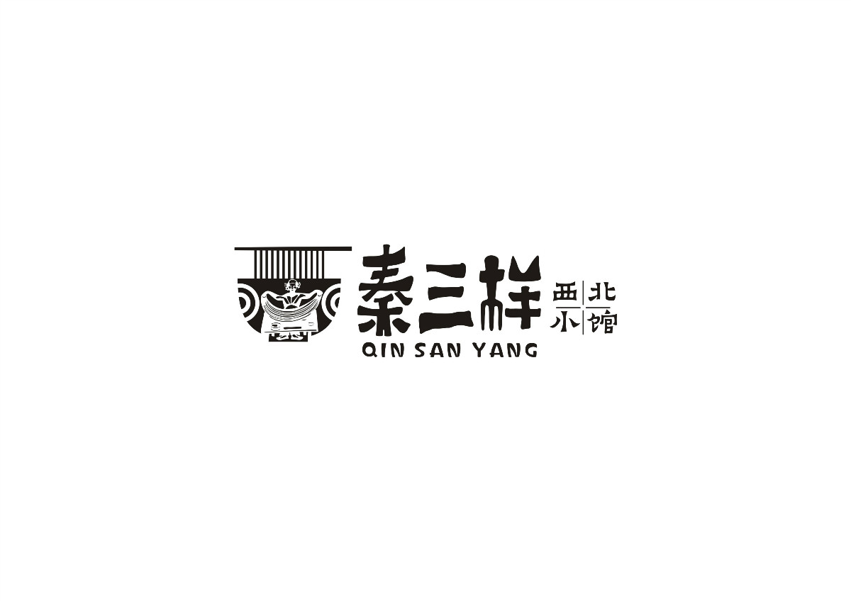 8款時尚中國元素品牌logo，古典韻味餐飲logo設(shè)計